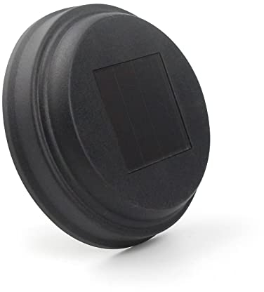 HELESIN Solarleuchten Ersatzteile, Solarleuchten Ersatz Top mit Heller LED, IP44 Wasserdicht Solarleuchten Solarpanel Ersatzteil für Solarlampe, Solar Gartenleuchten und DIY
