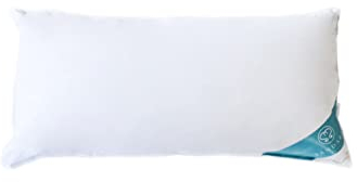 Sandaro Home Federnkissen 40x80cm 850gramm- Öko-Tex Zertifiziert | Kissen 40x80 Federn mit 100% natürlichen Federfüllungen, Kopfkissen 40x80 mit Gänsefedernfüllung im Baumwollbezug