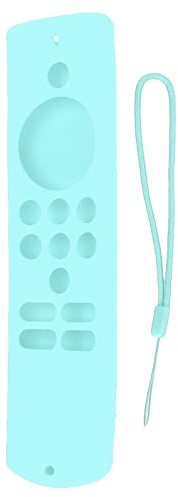 Remote Control Protective Case, Remote Controller Case with Hand Strap, Silicone Shockproof Anti Slip Covers for Fire TV Stick Lite Remote(Mint Green)