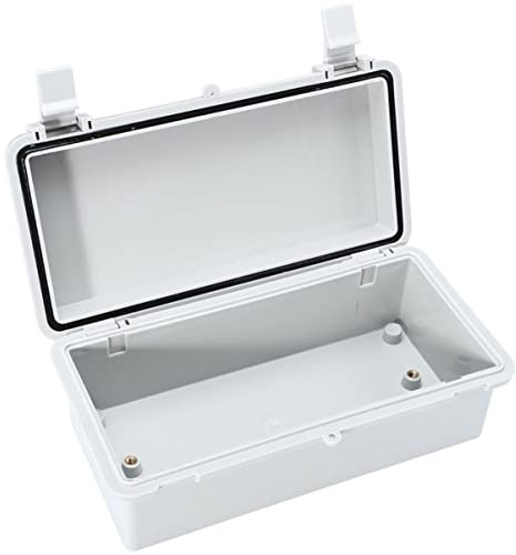 Angoily Plastique DIY Boîte Coffret Electrique Boite De Derivation Câble Abdos Blanche Coquille Électriques Clôture De Projet Électrique