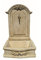 Fontaine de jardin murale en pierre Beausoleil Extérieur 46 x 62 x 98 cm | Béton pierre pour extérieur | Robinet inclus | Poids : 95 kg