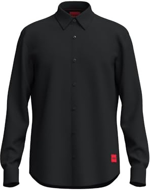 HUGO Homme Ermo Chemises , Noir-(0216),S