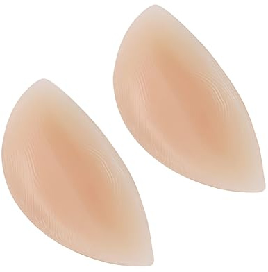 Silicone Bra Inserts Push Up Pads Breast Enhancers Womens Bra Pad Inserts Gel Push Up Breast Pads Bra Padding Bust Enhancer for Bikini Swimsuit Comfortable and Removable