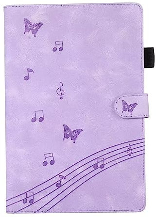 Funda para Lenovo Tab M10 Plus de 10.3 pulgadas FHD (TB-X606), a prueba de golpes, piel sintética en relieve, con ranuras para tarjetas, funda protectora para tablet inteligente Lenovo Tab M10 Plus de