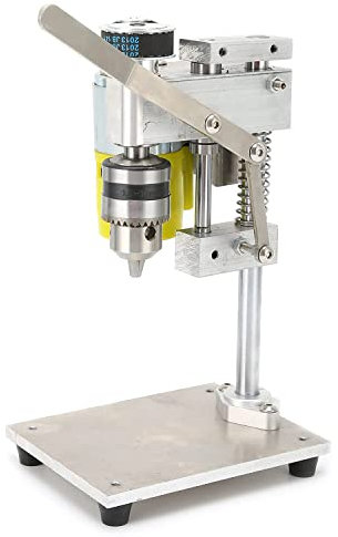 Electric Drill Press Stand Benchtop Drill Press Tabletop Drilling Machine Portable Workbench Kit Metal Drilling Repair Tool Expanding Drilling Machine DIY Furniture Tool