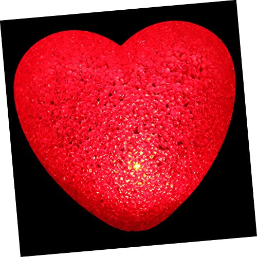 jojofuny 1Stk valentinstag dekoration Atmosphäre Nachttischlampen dekoration schlafzimmer bedroom decor Außenschilder Fensterlichter Dekorationen dekorative Tischlampe LED