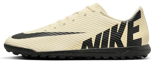 NIKE Vapor 15 Club TF Football Soccer ShoeMen´s, Lemonade Black, 8.5 UK