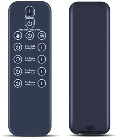 For Dimplex Fire Universal Remote Control 03/23380 RC02-010 RC01-020 RC01-022 RC01-024