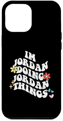 Hülle für iPhone 14 Pro Max Groovy Im Jordan Doing Jordan Things Lustiger Muttertag