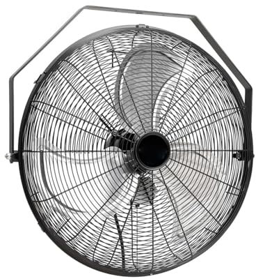 ZKALQECNF Ventilador de Suelo Ventilador de Pared Industrial de Alta Velocidad de 20 Pulgadas, 3 velocidades, Cable de 6 pies, Uso residencial Comercial Industrial Ventilador Industrial Suelo