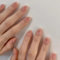 Almond False Nails Short - 24pcs Gradient Pink Press on Nails - Fake Nails with Glue - Elegant French Tip False Nails - Stick on nails for Women - Full Cover Acrylic Short Falsenails as A Gift
