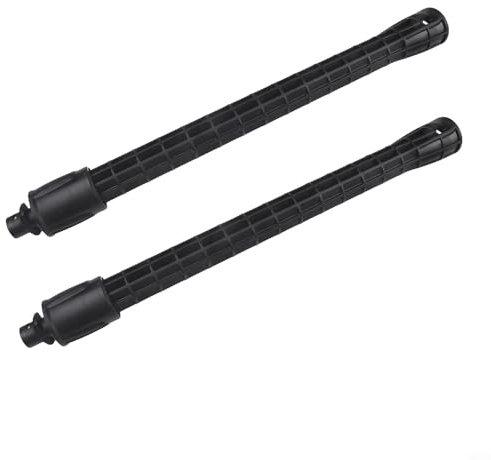Aprilsunnyzone Barra de extensión de lanza de pulverización para Karcher para PS20, K2, K3, K4, K5, accesorio de lavadora a presión de 1.7 x 17.5 pulgadas (2 unidades)