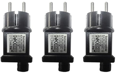 CENMEN 3X Adaptateur Secteur 31 V 6 W 193 MA Courant de Sortie 100 V-240 V Adaptateur ÉLectronique ÉTanche Huit Fonctions Adaptateur Secteur Prise UE