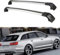 Auto Dachträger für Audi A6 Avant 2011-2018, Dachreling Dachgepäckträger Integrierte Verstellbare Abschließbare Autoteile Gepäckträgerstangen Top