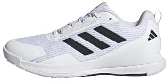 adidas Herren Novaflight 2 Indoor Shoes, FTWR White/Core Black/FTWR White, 51 1/3 EU