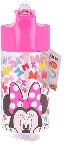 bunchy Gourde de qualité supérieure - Minnie Mouse - 51136 - 430 ml - Idéale pour l'école, la maternelle ou les loisirs - Sans BPA
