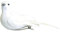 Artemio Lot de 2 Oiseaux sur Pince Blanc