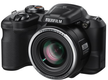 Fujifilm S8650 Bridge Digital Camera - Black (16MP, 36x Fujinon Optical Zoom Lens) 3 inch LCD