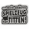 Folien-Zentrum - Mein Anderes Spielzeug Hat Titten 12x8,5cm - hochwertiger Aufkleber Auto Tuning - OEM & JDM Auto Sticker - Lustige Aufkleber für Auto - Stickerbomb - Autoaufkleber - Made in Germany