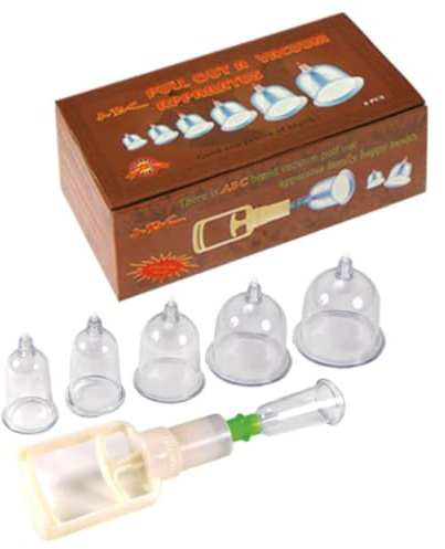 rimba Cupping Set -R.1248, Transparent, 200 g