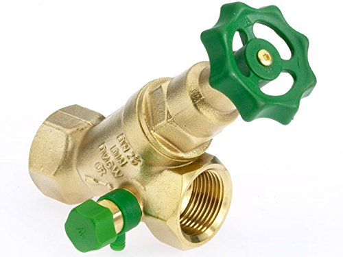 Freistromventil, 3/4 (DN20) mit steigender Spindel, mit Entleerung, ohne Dämmbox