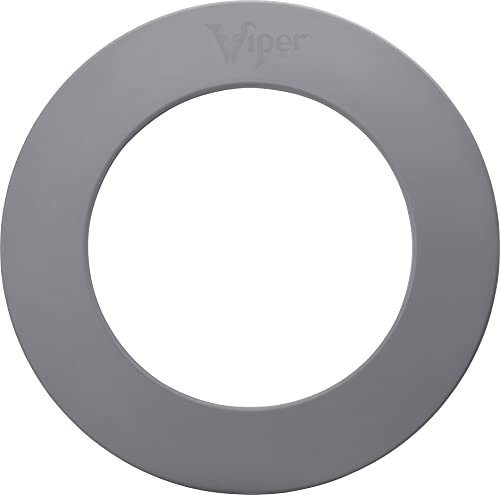 Viper Guardian Dartboard Surround Sisal/Bristle Steel-Tip Dartboard Wall Protector, Grey