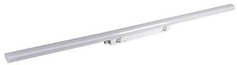 Müller-Licht Feuchtraumleuchte Aquafix IP65, 4200 lm, 4000 K, mit integrierten LED, Durchgangsverdrahtung, mittig liegender Stromanschluss, Plastik, 46 W, weiß, 150 cm, 20300543