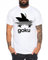 Adi Goku Herren T-Shirt Dragon Master Son Ball Vegeta Turtle Roshi Db, Farbe:Weiß, Größe:M