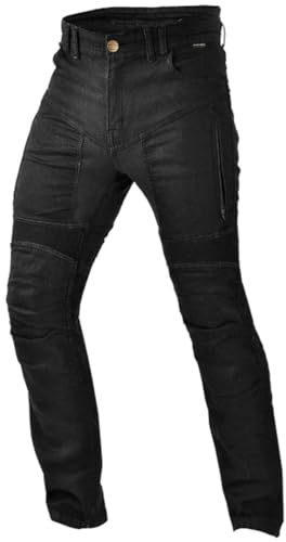 Trilobite Herren Parado Slim Fit Version Jeans, Schwarz, 32W Grande Longueur
