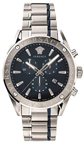 Versace VEHB00519 V-Chrono Heren horloge chronograaf 44 mm