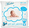Fotokissen | Personalisiertes Kissen als Glückwunsch zur Geburt | Geschenke zur Geburt | Babygeschenk für Jungen und Mädchen (Jungen mit Bild, mit Kissenfüllung)