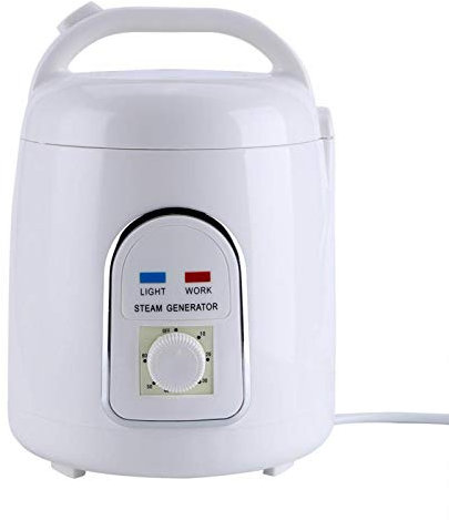 Kuuleyn Saunas Generador de Vapor, 1.5-1.8L 110V/220V Generador de Vapor portátil para el hogar Saunas Olla de Vapor(220V EU Plug)