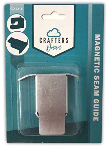 Crafters Dream Magnetische Nahtführung für Nähmaschinen – erleichtert das Nähen in einer geraden Linie, Genauigkeit und Präzision.