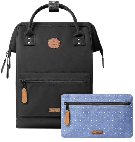 CABAIA Berlin Large 26L Schwarz, Reiserucksack, Größe 26l - Farbe Black