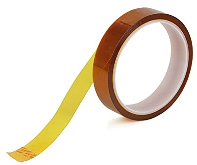 ZXHStore Hochtemperatur-Wärmeklebstoff-Isolierklebeband 10m Länge,doppelseitiges Kapton Polyimid 0,1 mm Dicke (Size : 100mm*10m)