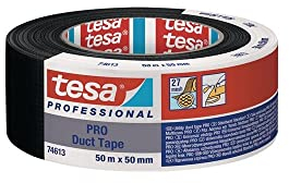 Tesa Duct Tape PRO 74613-00002-00 Reparaturband schwarz (L x B) 50 m x 50 mm, 1 St