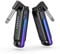 LEKATO WS-70 Ricevitore trasmettitore per chitarra wireless < 3 ms Ricevitore trasmettitore per chitarra wireless a bassa latenza Ricevitore audio digitale ricaricabile Cavo per chitarra cordless Cavo