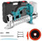 Akku-Fettpresse,Elektrische Fettpresse für Makita 18v Batterie, 69MPa Schläuche,Ideale Fettpresse für mechanische Geräte (ohne Akku)