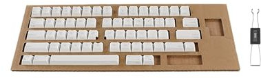 HHKB Studio Snow (weiß) Tastenkappen – geprägt/bedruckt, komplettes Set