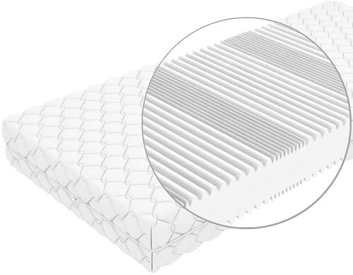 Mountbeaver Teen Plus 7- Zonen Kinder- und Jugendmatratze 80x200 weich, ca. 14,5 cm Gesamthöhe, Bezug waschbar bis 60 Grad, Oeko-TEX® 100