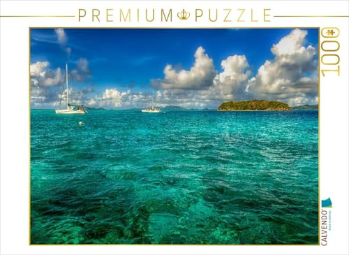 CALVENDO Puzzle Tobago Cays | 1000 Teile Lege-Größe 64 x 48 cm Foto-Puzzle für glückliche Stunden
