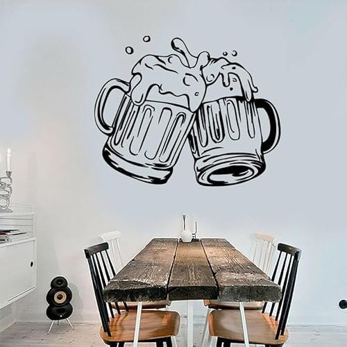 Wandtattoo, Koi-Fisch, Wohnzimmer, Schlafzimmer, Karpfenfisch, riesiger Ozean, Meerestier, Wandaufkleber, Kinderzimmer, Vinyl, Heimdekoration, Wandkunst, Wandbild, 101 x 67 cm