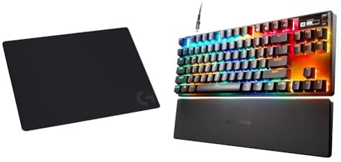 Logitech G G240 Cloth & SteelSeries Clavier HyperMagnetic Gaming Apex Pro