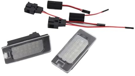 DHDYJSA License Plate Lamps For Panamera 970 For 4D 2010-2016 8TO943021 12V LED Car License Number Plate Light Lamp No Error