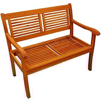 MERXX Gartenbank Cordoba 2-sitzig, aus FSC® Eukalyptusholz