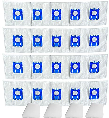 20 sacs d'aspirateur de qualité supérieure adaptés à l'aspirateur Electrolux Clario Z2006