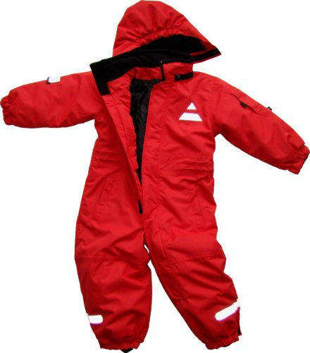 Maylynn Mini Softshell Schneeanzug Schneeoverall rot, Größe:92
