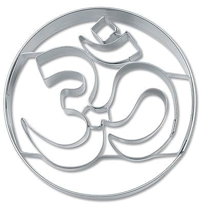 Staedter Emporte-pièce en Forme de Om, Argent, 6 cm