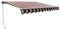 Garden Friend T1372012/E, Tenda Barra Quadra profondità 200 cm, Lunghezza 300 cm, Rosso