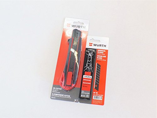1 x Cutter lame pour 25 mm + 1 x 10 ST. Lame sécable 25 mm